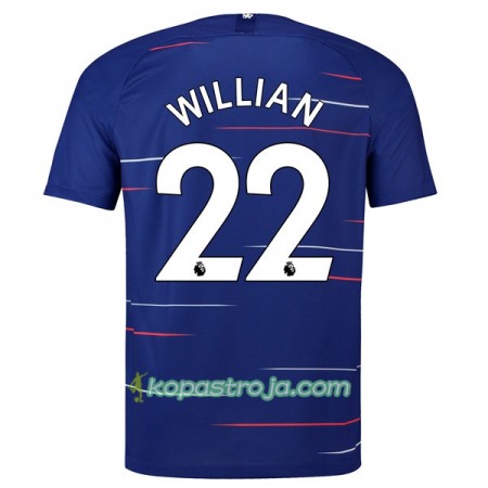 Billiga Fotbollströjor Chelsea Willian 22 Hemma tröja 2018/19 Kortärmad